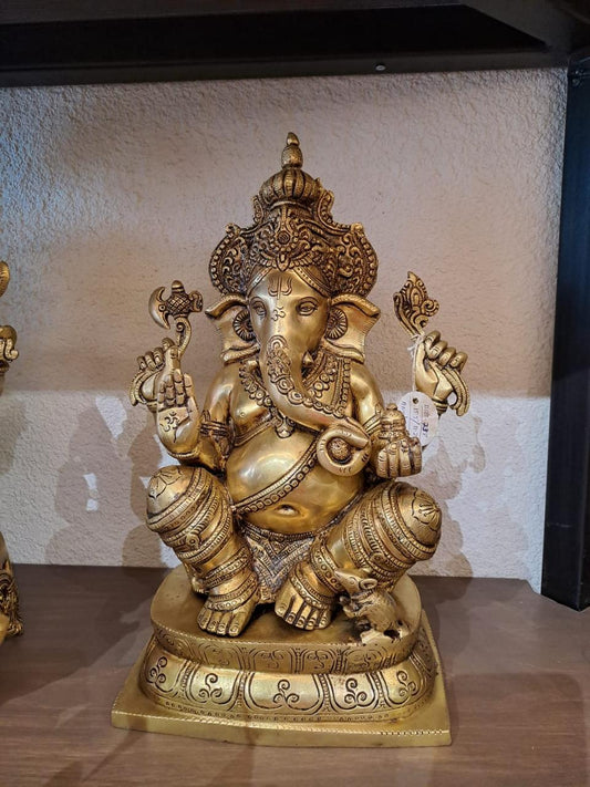 Ganesh Brass idol (16 Inches)