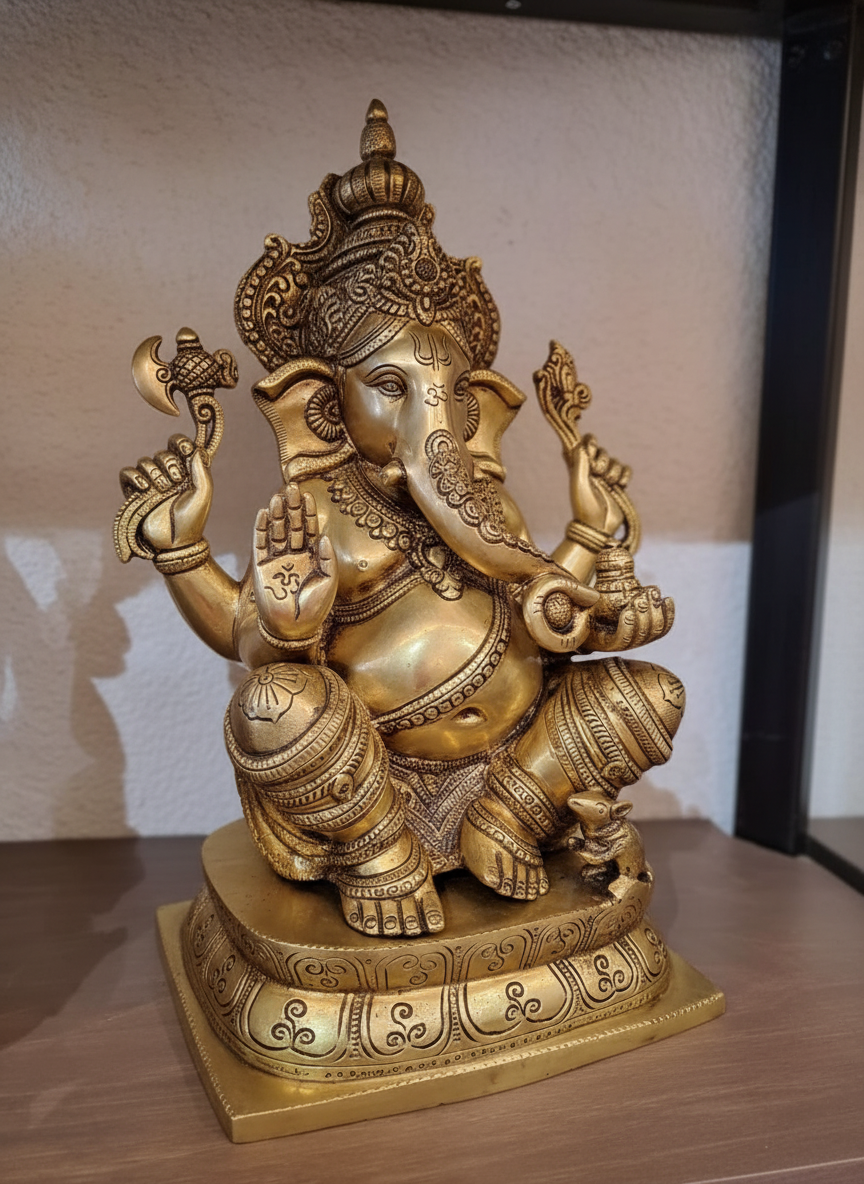Ganesh Brass idol (16 Inches)